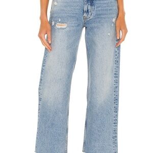 Annie Bing Gavin Jeans in Blue Reservoir
